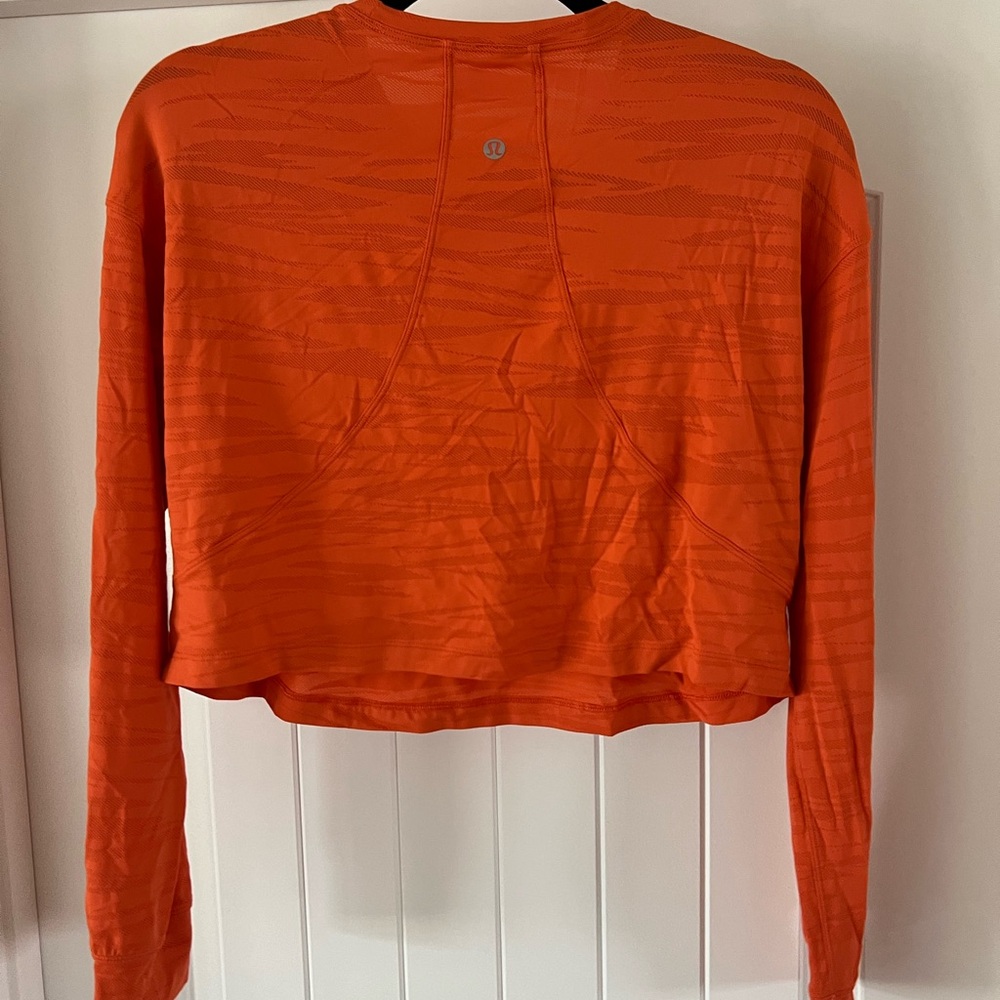 lululemon athletica Orange Women's Top